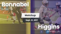 Matchup: Bonnabel vs. Higgins  2017