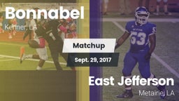Matchup: Bonnabel vs. East Jefferson  2017