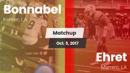 Matchup: Bonnabel vs. Ehret  2017