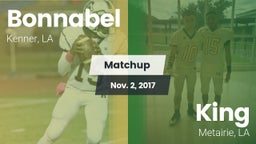 Matchup: Bonnabel vs. King  2017
