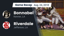 Recap: Bonnabel  vs. Riverdale  2018