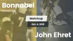Matchup: Bonnabel vs. John Ehret 2018
