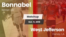 Matchup: Bonnabel vs. West Jefferson  2018