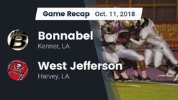Recap: Bonnabel  vs. West Jefferson  2018