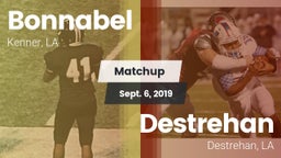 Matchup: Bonnabel vs. Destrehan  2019