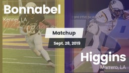 Matchup: Bonnabel vs. Higgins  2019