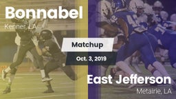 Matchup: Bonnabel vs. East Jefferson  2019