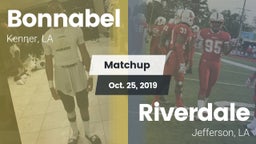 Matchup: Bonnabel vs. Riverdale  2019