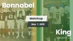 Matchup: Bonnabel vs. King  2019
