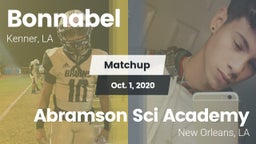 Matchup: Bonnabel vs. Abramson Sci Academy  2020
