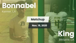 Matchup: Bonnabel vs. King  2020