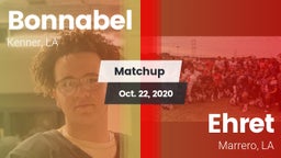 Matchup: Bonnabel vs. Ehret  2020