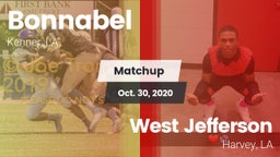 Matchup: Bonnabel vs. West Jefferson  2020