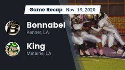 Recap: Bonnabel  vs. King  2020