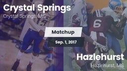 Matchup: Crystal Springs vs. Hazlehurst  2017