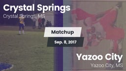 Matchup: Crystal Springs vs. Yazoo City  2017