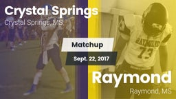 Matchup: Crystal Springs vs. Raymond  2017