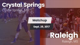 Matchup: Crystal Springs vs. Raleigh  2017
