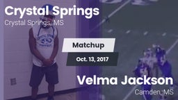 Matchup: Crystal Springs vs. Velma Jackson  2017