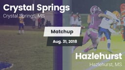 Matchup: Crystal Springs vs. Hazlehurst  2018