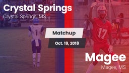 Matchup: Crystal Springs vs. Magee  2018