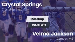 Matchup: Crystal Springs vs. Velma Jackson  2019