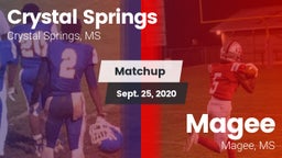 Matchup: Crystal Springs vs. Magee  2020