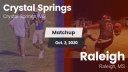 Matchup: Crystal Springs vs. Raleigh  2020