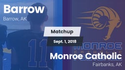 Matchup: Barrow vs. Monroe Catholic  2018