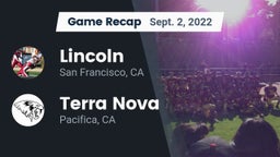 Recap: Lincoln  vs. Terra Nova  2022