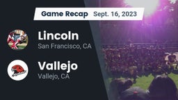 Recap: Lincoln  vs. Vallejo  2023