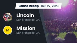 Recap: Lincoln  vs. Mission  2023