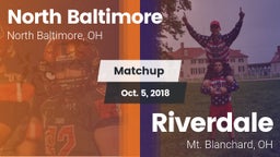 Matchup: North Baltimore vs. Riverdale  2018