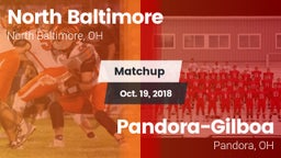 Matchup: North Baltimore vs. Pandora-Gilboa  2018