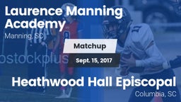 Matchup: Laurence Manning vs. Heathwood Hall Episcopal  2016