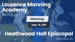 Matchup: Laurence Manning vs. Heathwood Hall Episcopal  2017