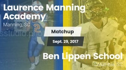 Matchup: Laurence Manning vs. Ben Lippen School 2017