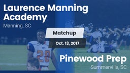 Matchup: Laurence Manning vs. Pinewood Prep  2016