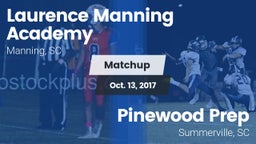 Matchup: Laurence Manning vs. Pinewood Prep  2017