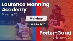 Matchup: Laurence Manning vs. Porter-Gaud  2017