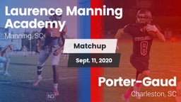 Matchup: Laurence Manning vs. Porter-Gaud  2020