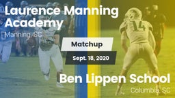 Matchup: Laurence Manning vs. Ben Lippen School 2020