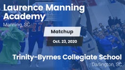 Matchup: Laurence Manning vs. Trinity-Byrnes Collegiate School 2020