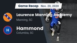 Recap: Laurence Manning Academy  vs. Hammond  2020