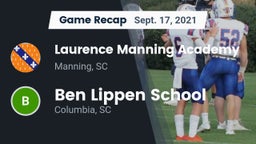 Recap: Laurence Manning Academy vs. Ben Lippen School 2021