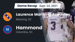 Recap: Laurence Manning Academy vs. Hammond  2021