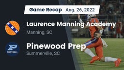 Recap: Laurence Manning Academy vs. Pinewood Prep  2022