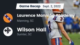 Recap: Laurence Manning Academy vs. Wilson Hall  2022