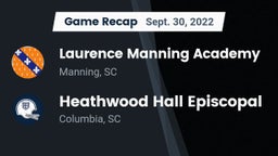 Recap: Laurence Manning Academy vs. Heathwood Hall Episcopal  2022