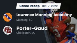 Recap: Laurence Manning Academy vs. Porter-Gaud  2022